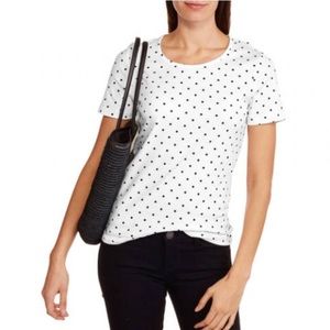 White Stag Polka Dot Top